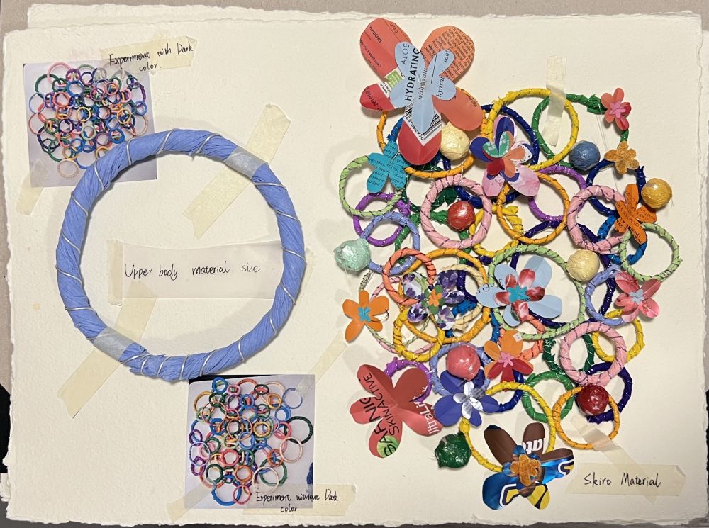 Students' designs for Grayson's Robes competition 2023