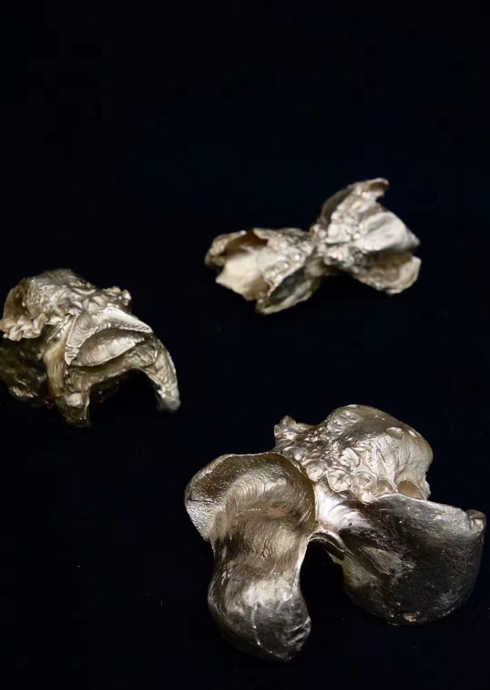 A handcrafted souldered metal