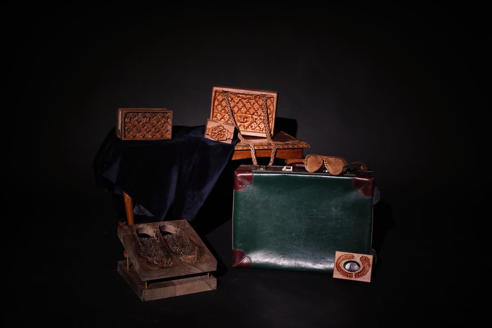 Remake of high end designer accessories made out of wood