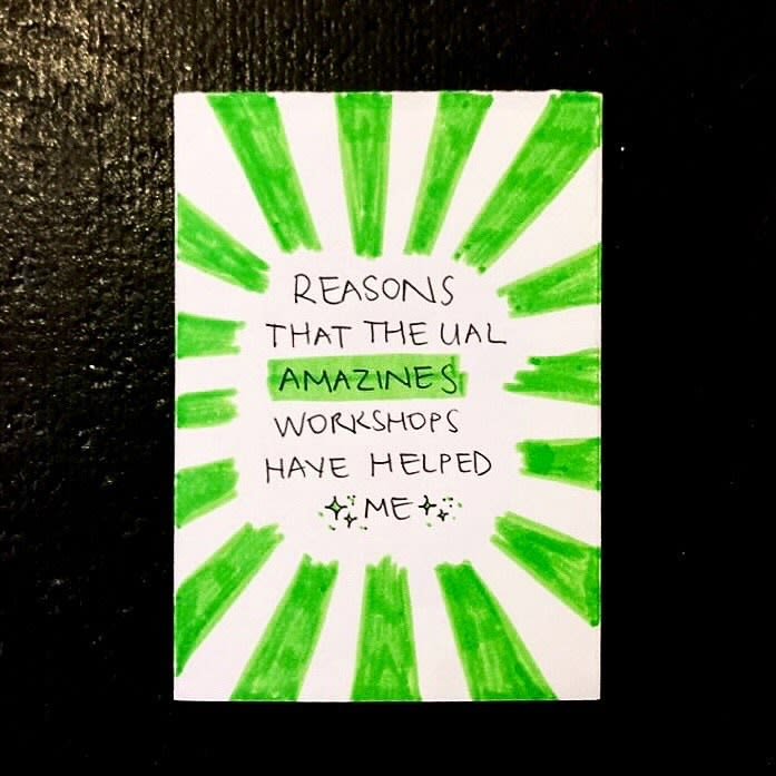 Drawing for zine making workshop