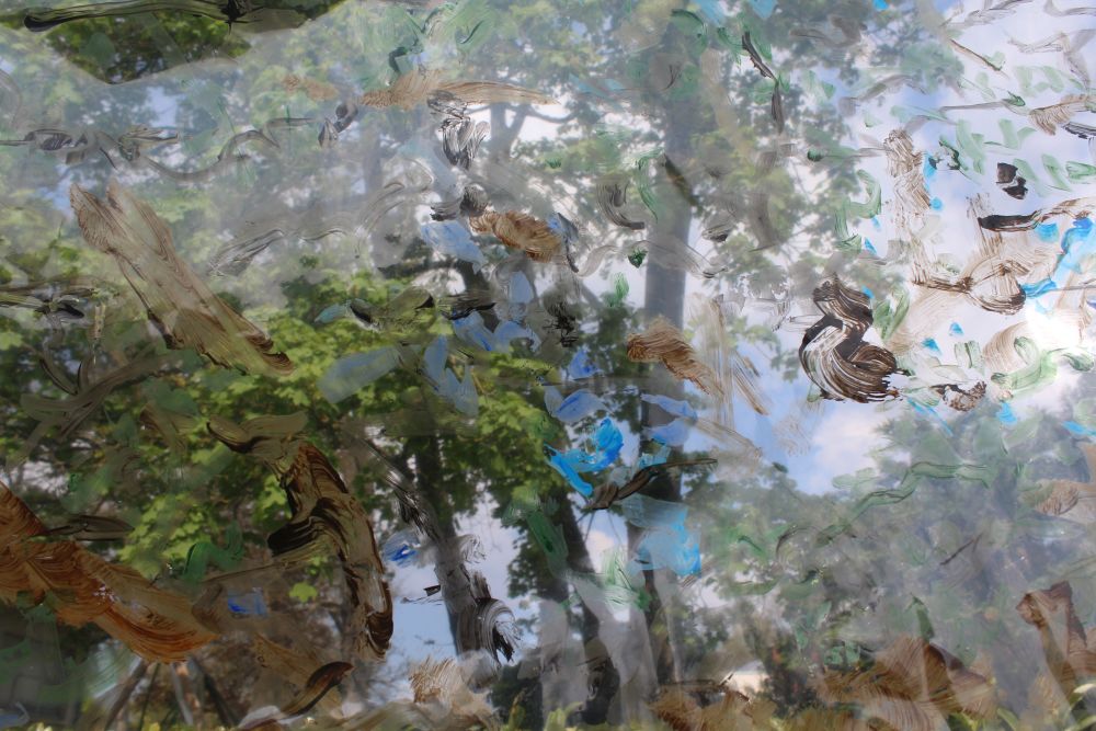 paintings installed at home