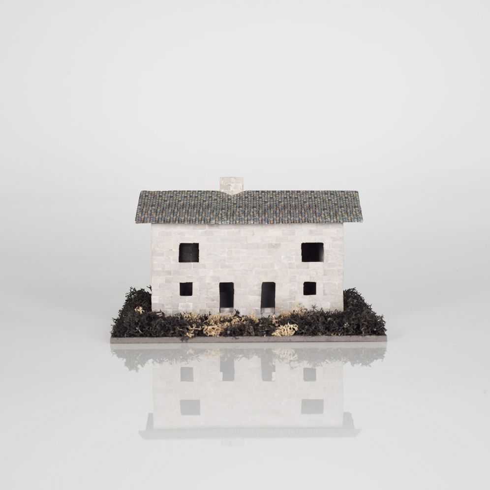 Photo of a small model house