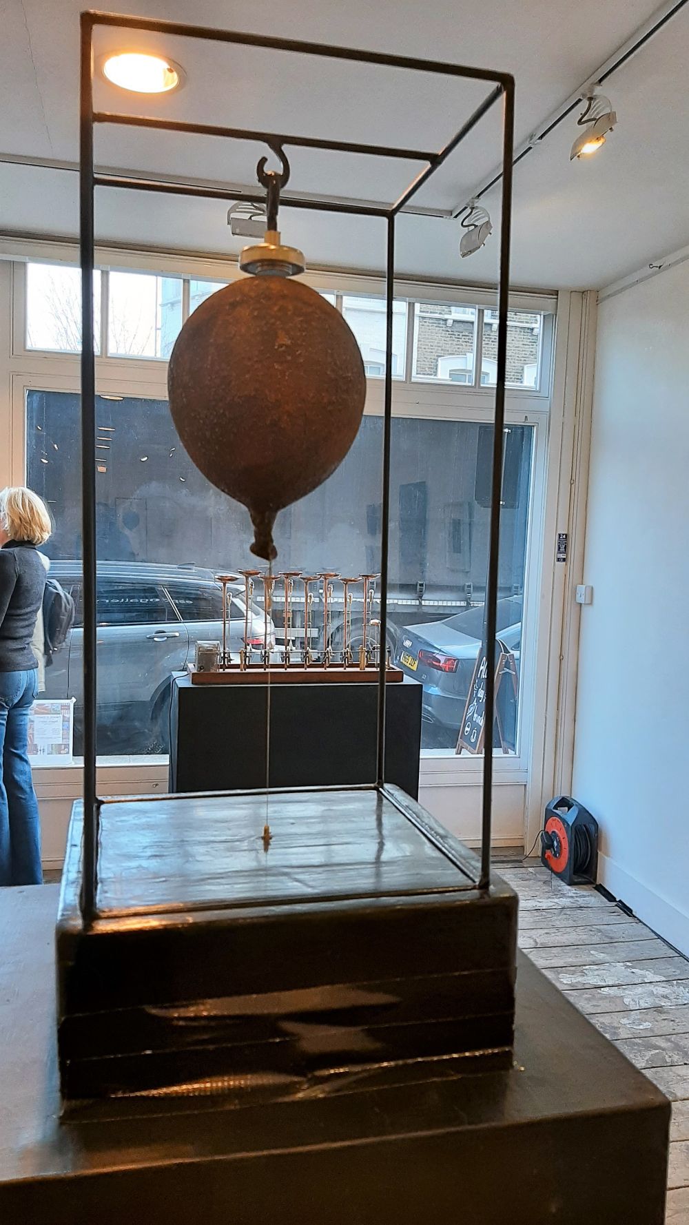 Richard Paton - JOLT (2020) foreground, Brain Melt - Wave Function Collapse (2020) background