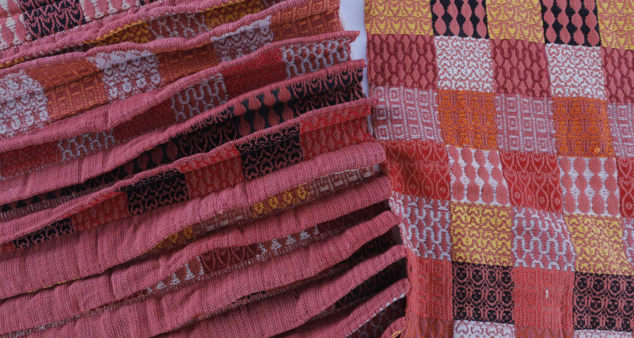 Intricate patterned textile fabrics