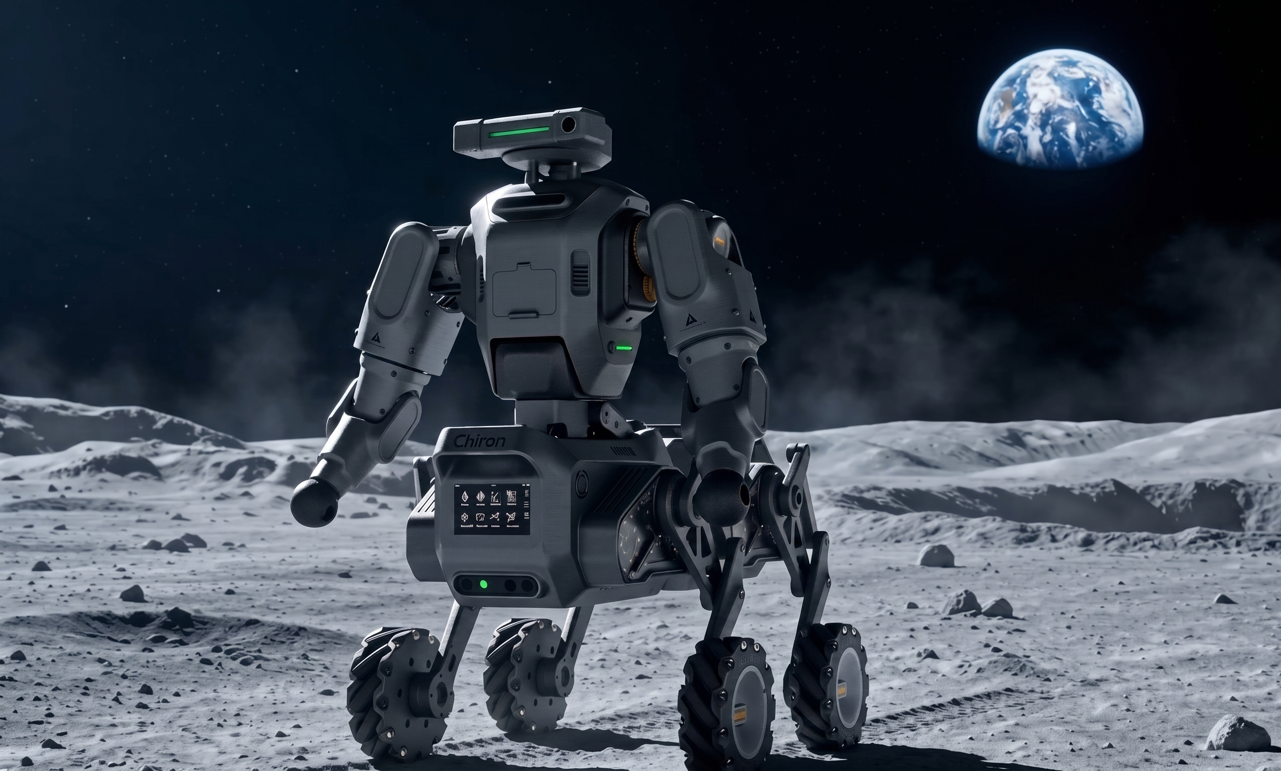 Chiron Centaur-Type Modular Robot - Hongyi Xu - UAL Showcase
